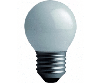 Lampara Led Gota Opal 1W Luz Calida