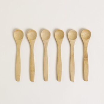 Cucharita nordica de madera de 16 cm
