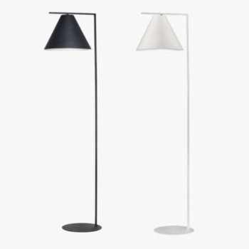Velador metalico de pie vintage de 160 cm de alto