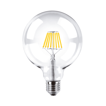 Lamparas Filamento Led Globo G120 8w luz calida - Yarlux
