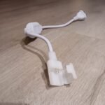 Enchufe rectificador de corriente para tira de Neon flex a 220v con conector en H
