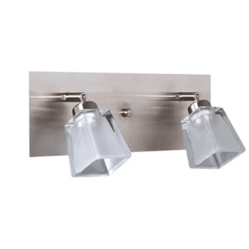 Aplique de pared cubeto doble