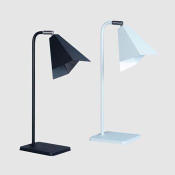 Velador de mesa modelo Trapani de metal para lamparas dicroicas led