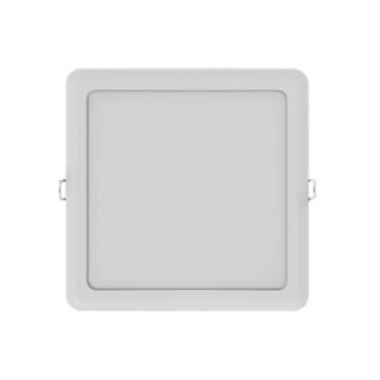 Plafones Embutir Led Cuadrado Blanco 11W Luz Calida - Radium