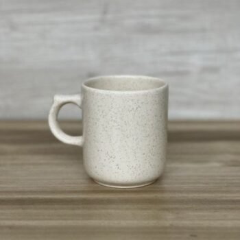 Taza de ceramica jaspeada estilo americana