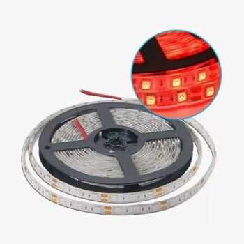 Tiras Led 5050 Rojo IP65 x 5 mts