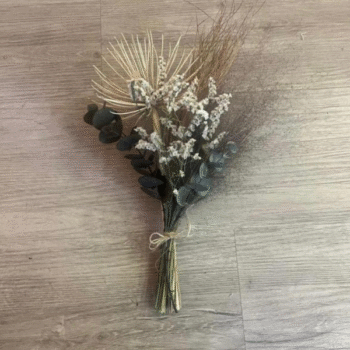 Ramo de flores preservadas estilo Agapantus