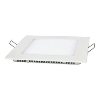 Plafon Embutir Led cuadrado Blanco 6w Luz calida - Yarlux