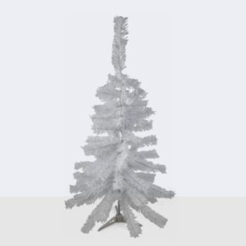 Arbol de navidad blanco de 140 cm