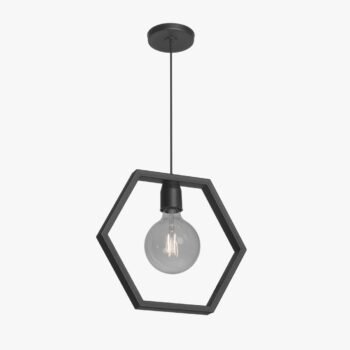 Colgante de metal modelo Tarento grande de 35 x 31 cm