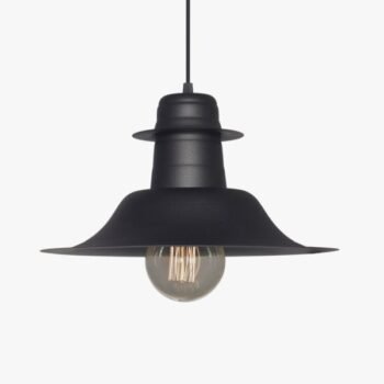 Colgante de metal estilo antique negro de 35 cm