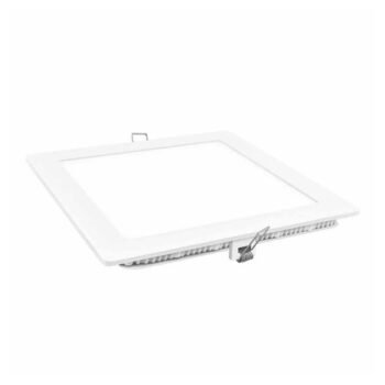 Plafon de embutir cuadrado 18w luz calida o fria Candela