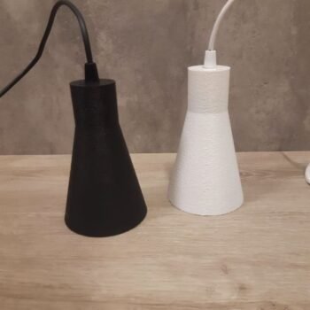 Colgante botella estilo japandi en PLA de 15 cm