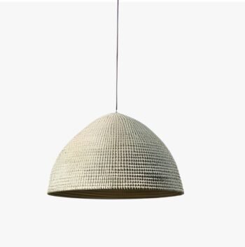 Colgante artesanal Teo Grande de seagrass de 60 x 36 cm