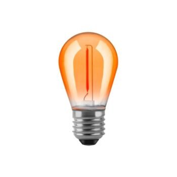 Lampara Filamento Led Mini Edison 1w Luz Naranja Yarlux