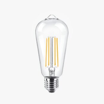 Lampara de filamento Led modelo Edison 8w Luz calida dimerizable - Macroled