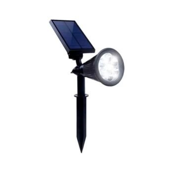 Farol reflector led luz solar con estaca recargable para exterior