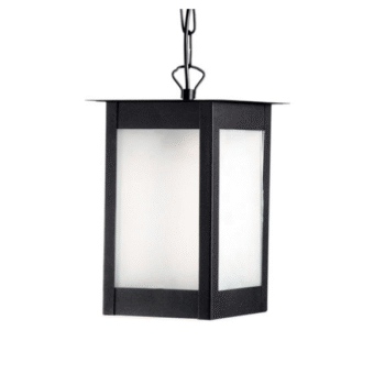 Colgante De Exterior Estilo Clasico Negro