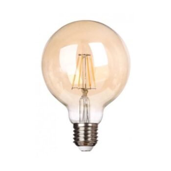 Lampara Led vintage 8w G95 Ambar