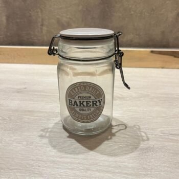 Frasco hermetico de vidrio redondo Bakery 250 ml