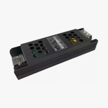 Fuente 12v metalica negra Ultrafina 60w 5amp para tiras Led