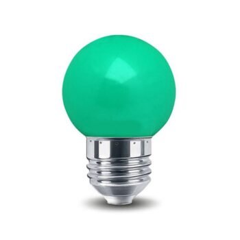 Lampara Led Gota 2w color verde Dynora