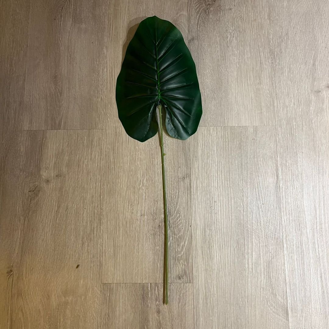 Vara hoja de monstera artificial de 60 cm