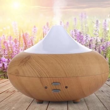 Humidificador ULTRASONICO Madera Mediano 210 ml