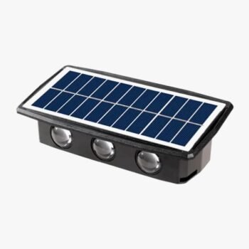 Aplique de pared bidireccional solar de 6 luces Led calidas o RGB