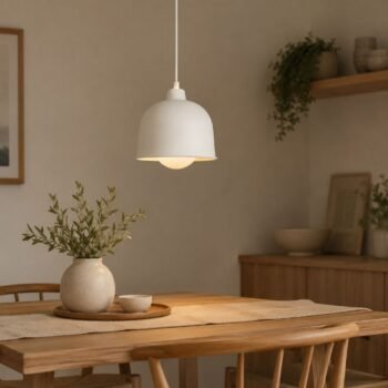 Colgante Leuk Modelo Fyllo Blanco