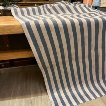 Mantel a rayas nautico anti manchas impermeable de 250 x 140 cm