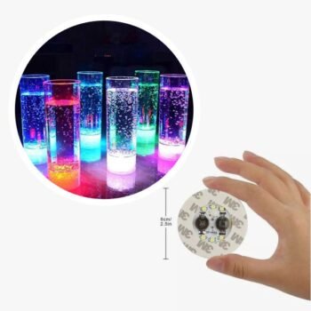 Mecanismos led autoadhesivo para vasos