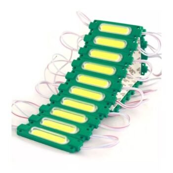 Modulo Led Cob Dome 12v de alta potencia IP68 verde