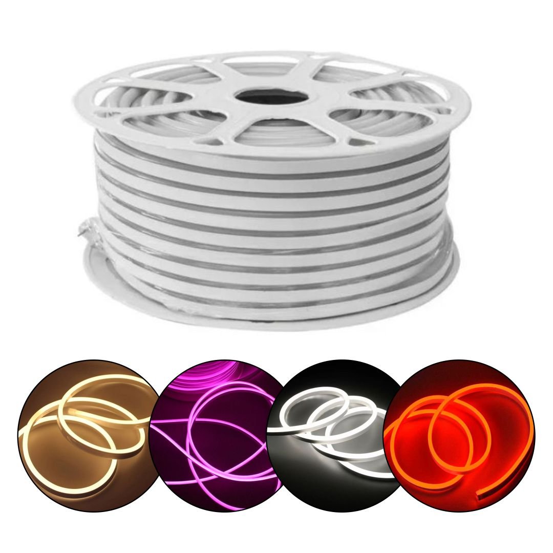 Manguera Neon Led 12v super fina de 5 x 10 mm colores varios x mts