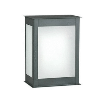Aplique de pared exterior estilo clasico negro