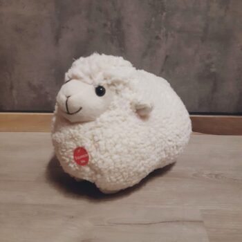 Peluche oveja con sonido mediano de 25 x 22 x 15 cm