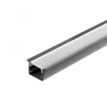 Perfil Liston de Pvc de embutir para tiras de Led 2 Metros gris o blanco (solo venta en el local)