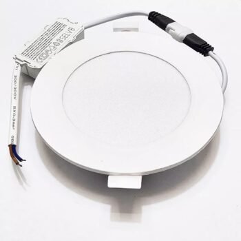 Plafon Led de embutir redondo 6w luz calida o fria - King