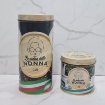 Set de latas para cafe y te La Nonna