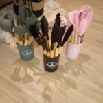 set utensilio silicona