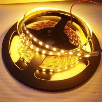 Tiras Led 5050 Ambar IP65 x 5 mts