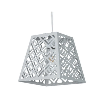 Colgante Trapecio Individual Blanco