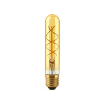 Lampara Filamento Led Tubo T30 Golden 2W Luz Calida Equivalencia 20W Macroled