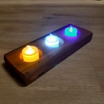 Velas led / Velita de 3 x 4 cm en tono calido, frio o multicolor (precio x unidad)