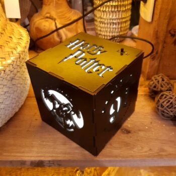 Velador led USB Cubo Harry Potter de 12 x 12 cm