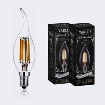 Lampara Led Viento Retro Deco E14 4w calida Yarlux