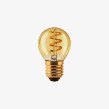 Lampara Filamento Led Gota Vintage Golden 3W Luz Calida Macroled