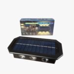 aplique solar bifocal 6 led