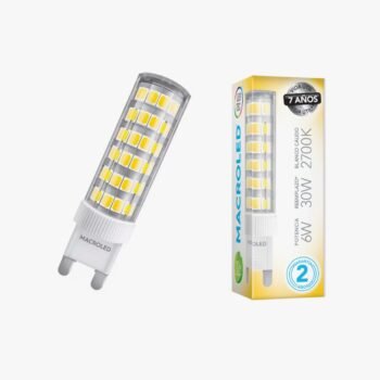 Lampara Led Bipin G9 6w luz calida - Macroled