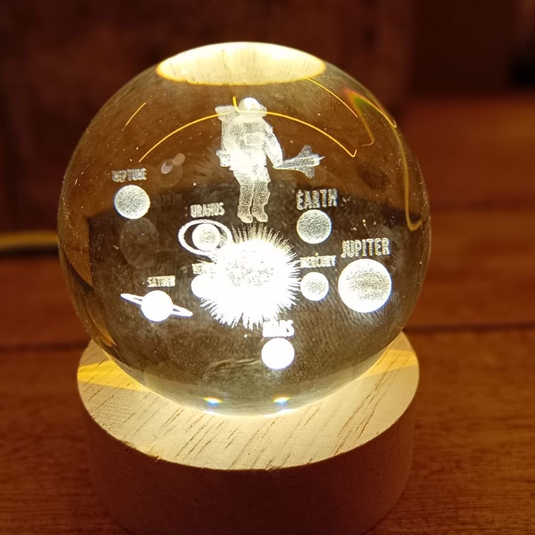 esfera 3d led espacio 01